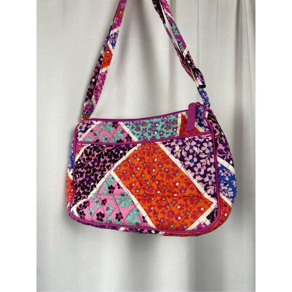 Vera Bradley pink quilted crossbody handbag - Picture 5 of 6